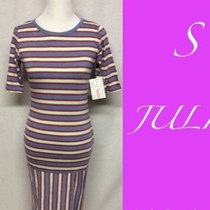LuLaRoe S Julia Dress NWT